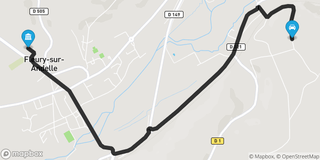 Itinéraire vers Fleury-sur-Andelle