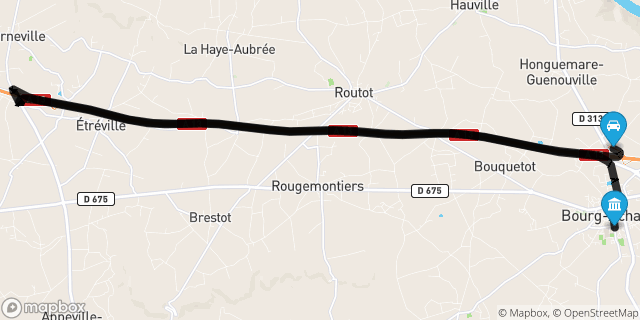 Itinéraire vers Bourg-Achard