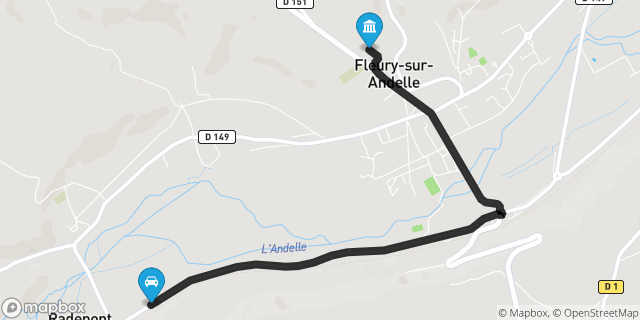 Itinéraire vers Fleury-sur-Andelle