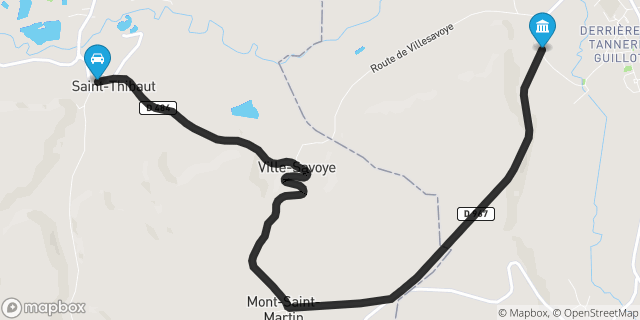 Itinéraire vers Fismes