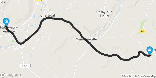 Itinéraire vers Fleury-sur-Andelle