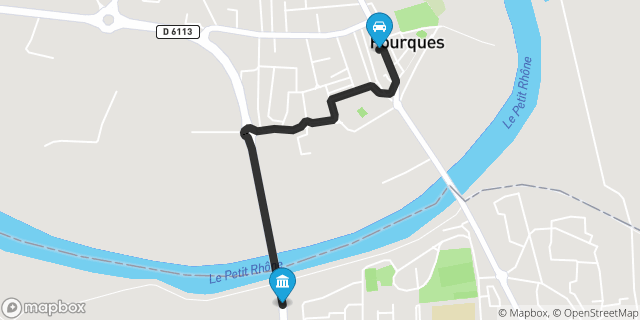 Itinéraire vers Arles