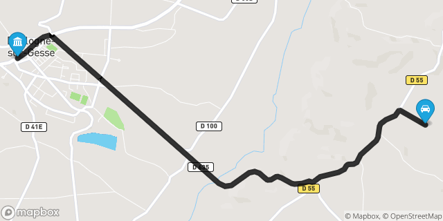Itinéraire vers Boulogne-sur-Gesse