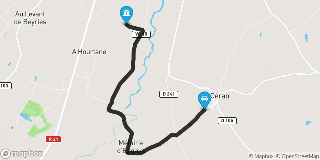 Itinéraire vers Fleurance