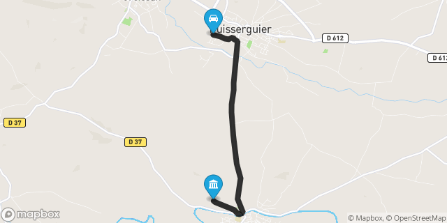 Itinéraire vers Capestang