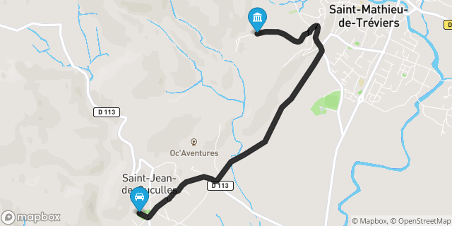 Itinéraire vers Saint-Mathieu-de-Tréviers