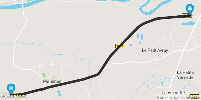 Itinéraire vers Selles-sur-Cher