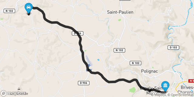 Itinéraire vers Le Puy-en-Velay