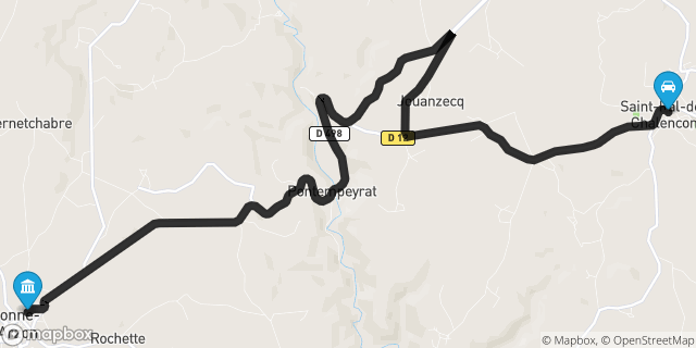 Itinéraire vers Craponne-sur-Arzon