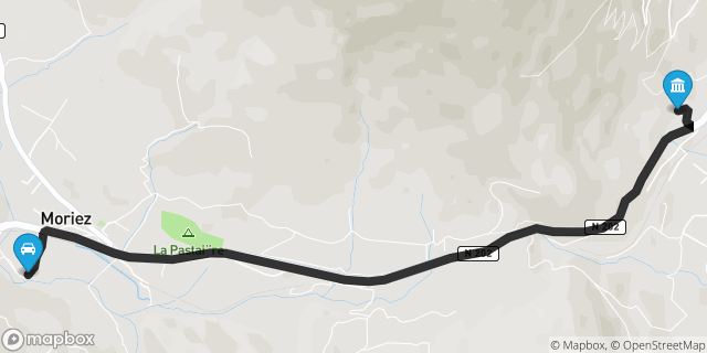 Itinéraire vers Saint-André-les-Alpes