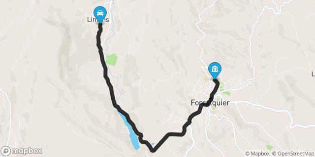 Itinéraire vers Forcalquier