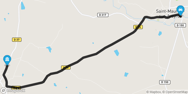 Itinéraire vers Châtillon-Coligny