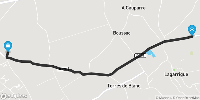 Itinéraire vers Aiguillon
