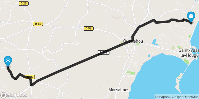 Itinéraire vers Saint-Vaast-la-Hougue