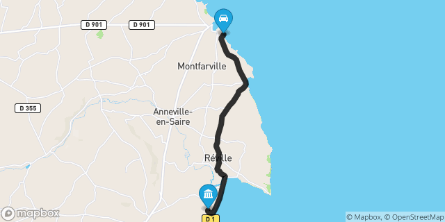 Itinéraire vers Saint-Vaast-la-Hougue