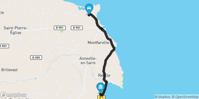 Itinéraire vers Saint-Vaast-la-Hougue