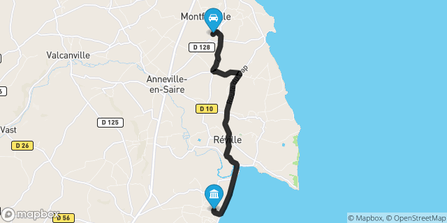 Itinéraire vers Saint-Vaast-la-Hougue