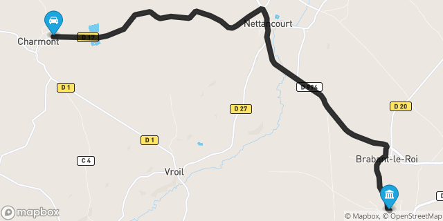 Itinéraire vers Revigny-sur-Ornain
