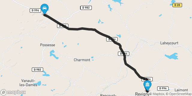 Itinéraire vers Revigny-sur-Ornain