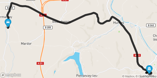 Itinéraire vers Langres