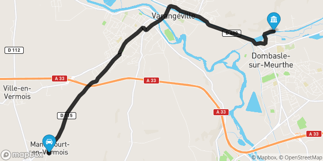 Itinéraire vers Dombasle-sur-Meurthe