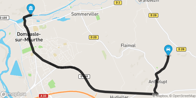 Itinéraire vers Dombasle-sur-Meurthe