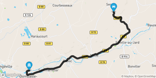 Itinéraire vers Dombasle-sur-Meurthe