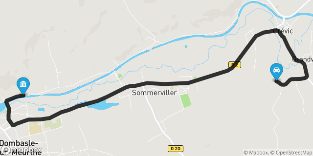 Itinéraire vers Dombasle-sur-Meurthe