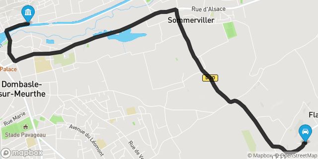 Itinéraire vers Dombasle-sur-Meurthe