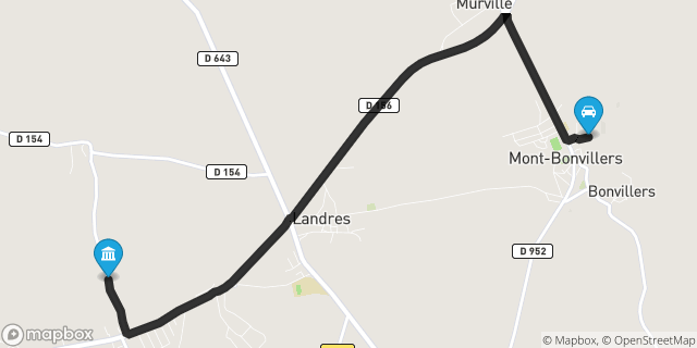 Itinéraire vers Piennes