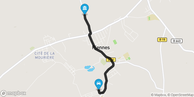 Itinéraire vers Piennes
