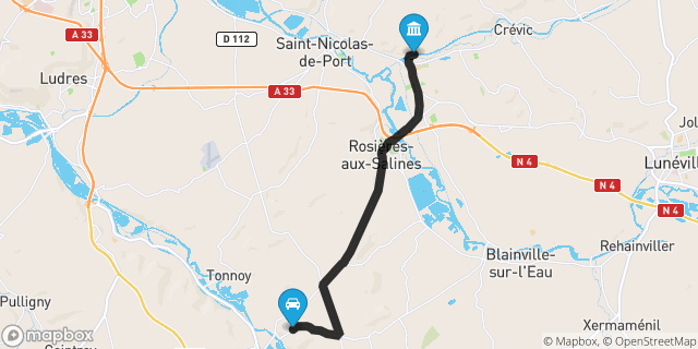 Itinéraire vers Dombasle-sur-Meurthe