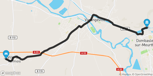 Itinéraire vers Dombasle-sur-Meurthe