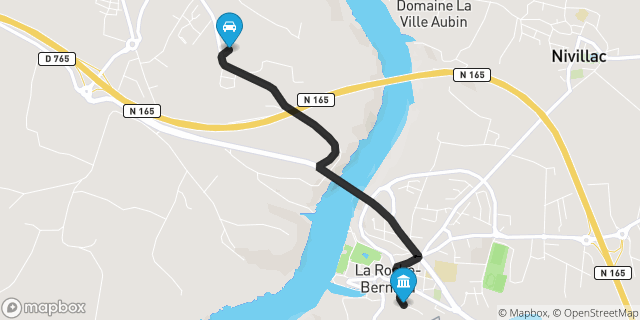 Itinéraire vers La Roche-Bernard