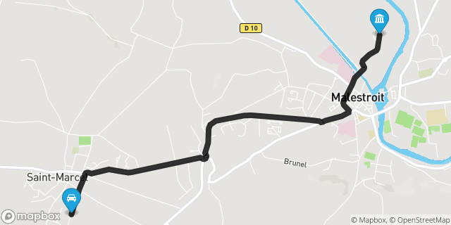 Itinéraire vers Malestroit