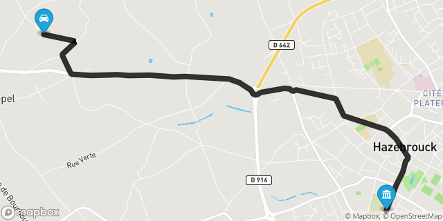 Itinéraire vers Hazebrouck