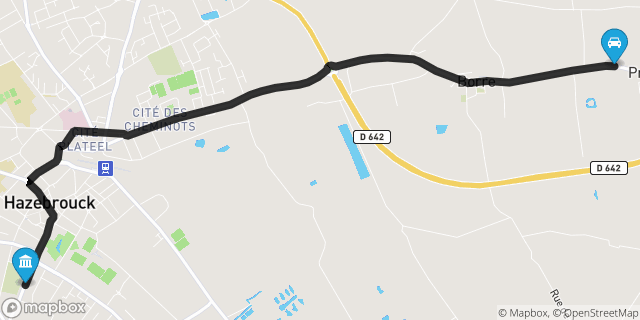 Itinéraire vers Hazebrouck