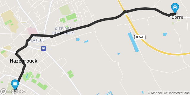 Itinéraire vers Hazebrouck
