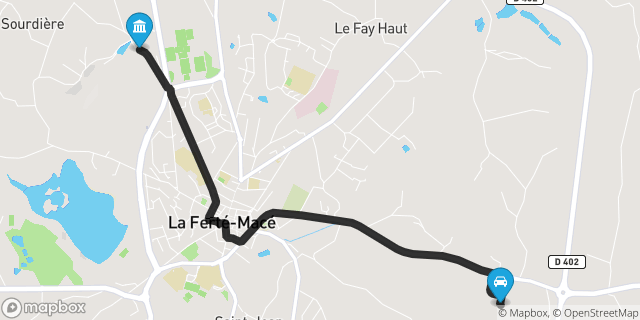 Itinéraire vers La Ferté-Macé