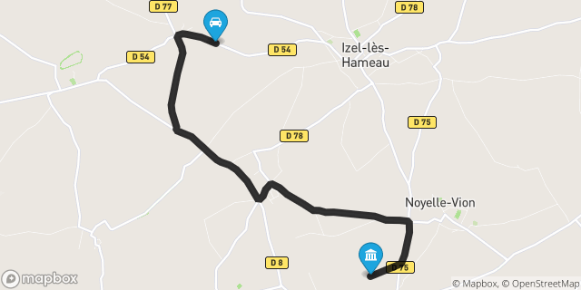 Itinéraire vers Avesnes-le-Comte