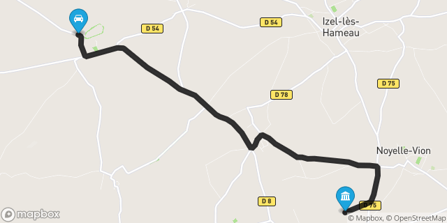 Itinéraire vers Avesnes-le-Comte