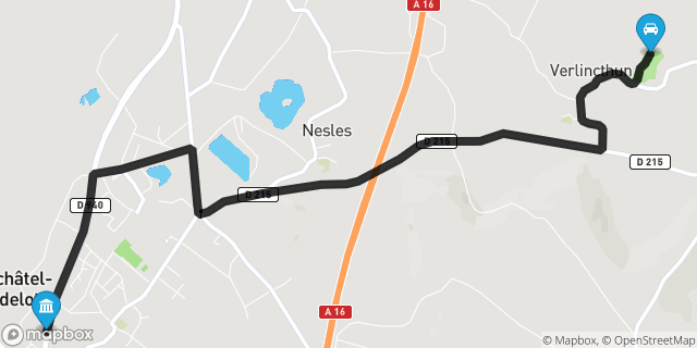Itinéraire vers Neufchâtel-Hardelot