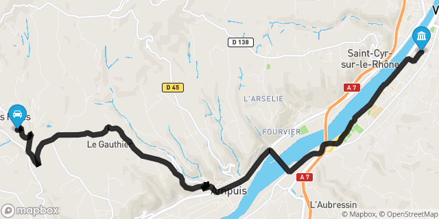 Itinéraire vers Vienne