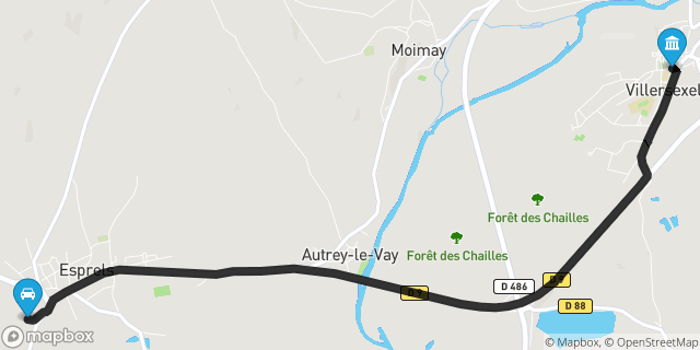 Itinéraire vers Villersexel