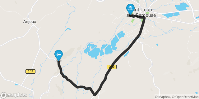 Itinéraire vers Saint-Loup-sur-Semouse