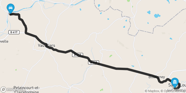 Itinéraire vers Saint-Loup-sur-Semouse