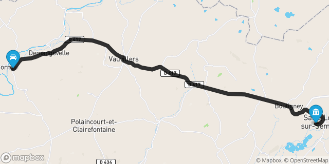 Itinéraire vers Saint-Loup-sur-Semouse