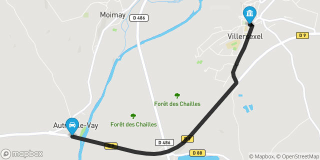 Itinéraire vers Villersexel