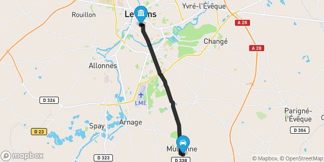Itinéraire vers Le Mans