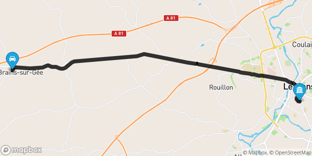 Itinéraire vers Le Mans